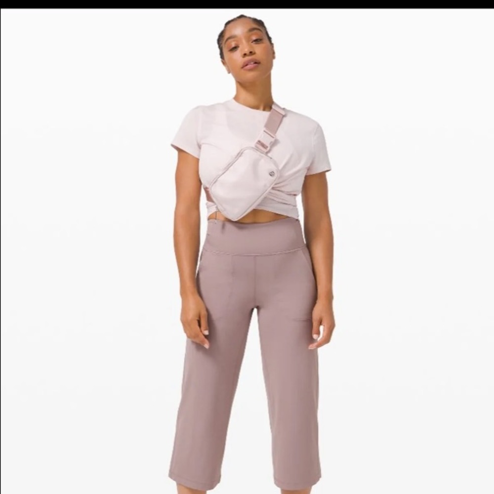 Lululemon Align Wide Leg Size 10 in Violet Verbena